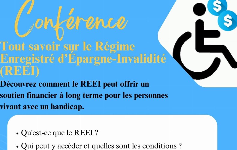 Conférence sur le Régime Enregistré d'Épargne-Invalidité